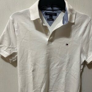 Tommy Hilfiger Men's Classic Cream Polo Shirt